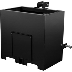 Ballast Box 3 Point Fit For CAT 1 Tractor 800LB 2″ Hitches Quick Tach Attachment