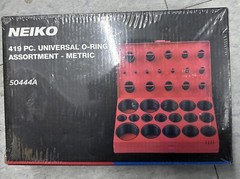 50444A Rubber O-Ring Assortment Kit, Buna-N Gasket Sealing Rings and Replacem…