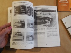 Case 580K Loader Backhoe Operators Owners Manual Maintenance dated 1988