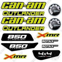 Can-Am Outlander 850 XMR Decal Kit (Manta Green) ATV – 7 YEAR OUTDOOR 3M VINYL!