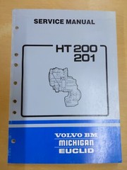 Volvo BM Euclid HT 200, 201 Service Manual S/N 21 1 669 6567