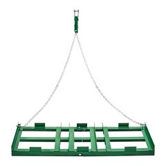VEVOR Drag Harrow 4 ft Heavy Duty Tow Behind Drag Harrow Driveway Grader Rake