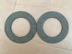 2 each Bush Hog and Woods 60 series PTO Slip Clutch Discs (416)