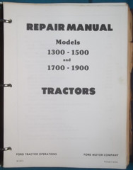 FORD NEW HOLLAND 1100 1300 1500 1700 1900 TRACTOR SERVICE REPAIR WORKSHOP MANUAL