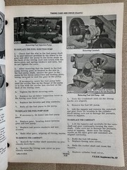 Allis Chalmers 160-6040 Tractor Farm Equipment Service & Shop Manual