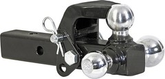 Buyers Products 1802279 Tri-Ball Truck Hitch With Hook, Solid Shank for 2…