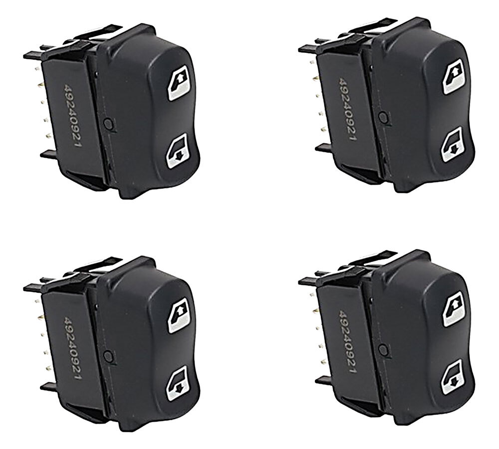 (4 Pack) Window Switch Driver Side For Peterbilt 365, 367, 384, 386, Replaces…