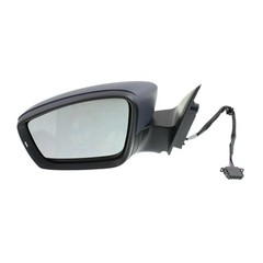 Left Side Mirror Power Heated Manual Fold w/Signal for VW Jetta 11-18