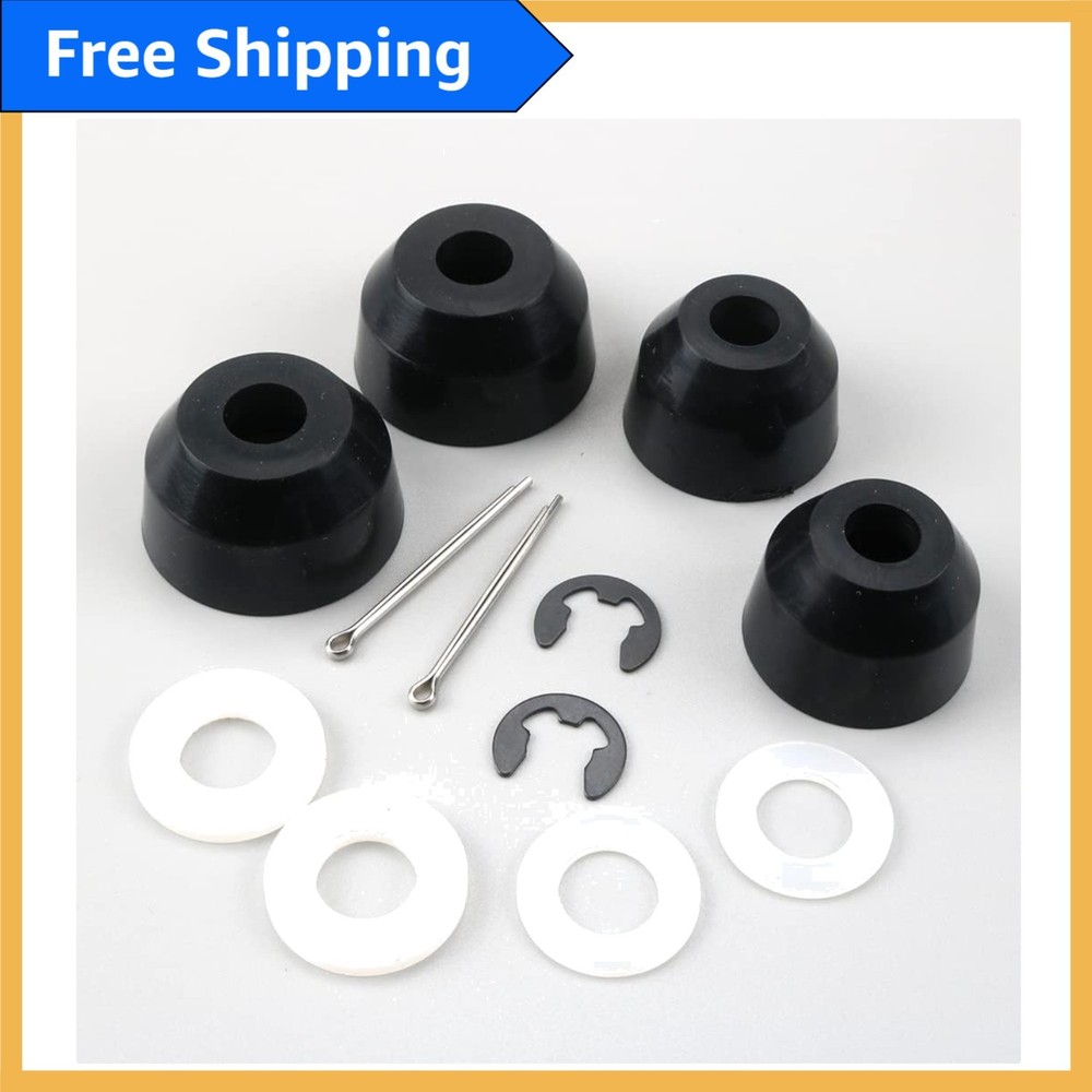 Complete Kubota BX GR Inner & Outer Tie Rod Boot Kit with Hardware Included