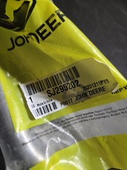 John Deere Original Equipment Oil Line #SJ295202/ Location Shop