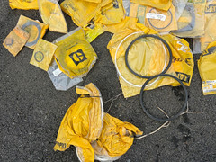 Caterpiller seals, gaskets and shims miscellaneous lot Cat