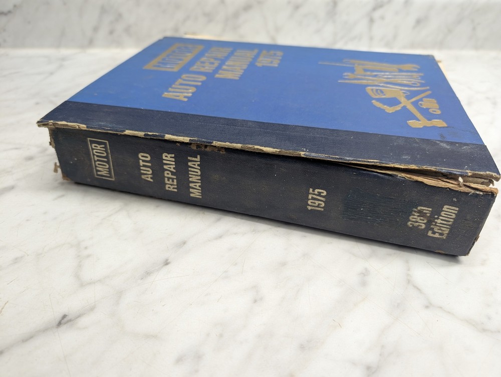 MOTOR AUTO REPAIR MANUAL 1975 Manual Service Maintenance Shop Book 38TH