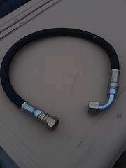 4000 PSI HYDRAULIC HOSE 3/8 EATON #8 26 INCHES M42506 SAE 100 R2AT FC26-3A