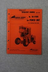 New Idea 709 Uni-System Power Unit operators manual #US-193 (986047)