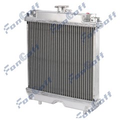US Aluminum Radiator Tractor For Kubota Model B7300 #6C090-58502 Fongoff~