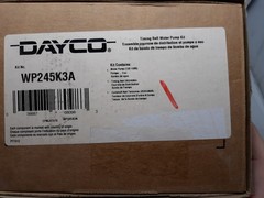 Dayco WP245K3A Timing Belt Water Pump Kit