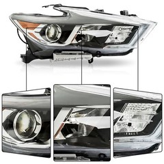 Halogen Headlight Right Passenger Side w/LED DRL For 2016-2018 Maxima NI2503235