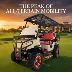 Wolverine 2026 grey 6-Seat Golf Cart Street-Legal 60KM Range 5H Charge Time