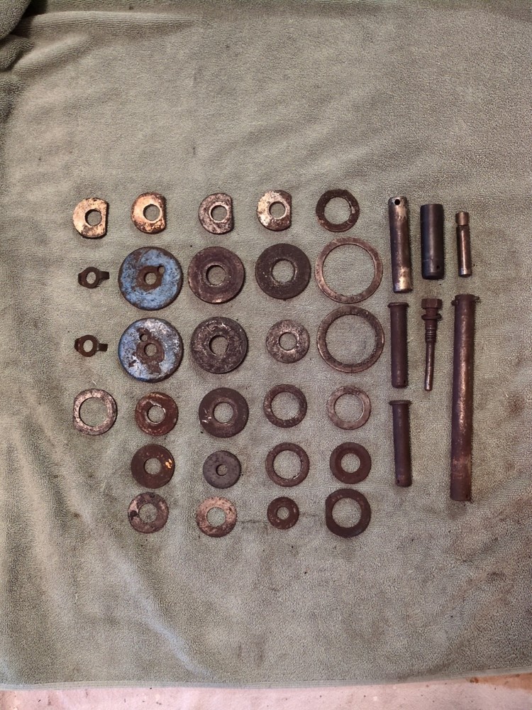 1965-1975 Ford 2000, 3000 tractor miscellaneous Washers, Shims and link…