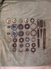 1965-1975 Ford 2000, 3000 tractor miscellaneous Washers, Shims and link…