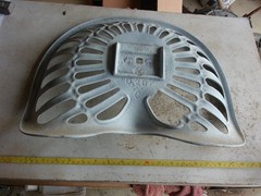 Vintage Cast Iron Tractor Seat Deering Painted Lot 26-16-C