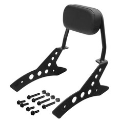Black Passenger Sissy Bar with Backrest Pad Fit for Rebel CMX1100 2021-2025