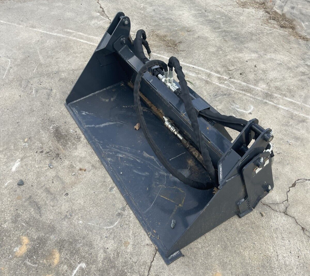 48″ Mini Bucket 4-in-1 Combo for Mini Skid Loader TORO Dingo Vermeer Ditch Witch