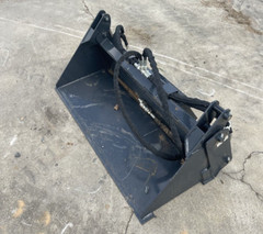 48″ Mini Bucket 4-in-1 Combo for Mini Skid Loader TORO Dingo Vermeer Ditch Witch