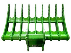 JMA 42″ Mini Excavator Brush Rake – Bobcat E35 E26 E50 E42 X-Change