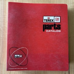 Vintage TEREX 72-31 AA LOADER Parts Catalog In Binder 62432