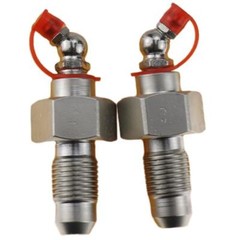 2X Track Adjuster Grease Valve 4255055 for John Deere 110 120 135C 230LC 270LC