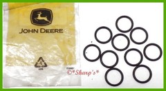 T13119 * John Deere M 420 Touchomatic Valve Housing O’Rings * NOS * Set of 10
