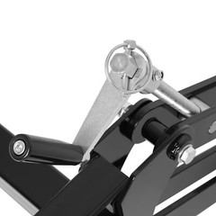 50″ 1-Point Manual Implement Lift System For ATV/UTV Lawn Tractor w/2″ Receiver