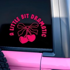 Funny Waterproof Vinyl Bumper Decal 8 Inches, Cute Positive Affirmations Car Mir