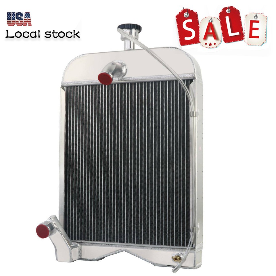 Aluminum 3 Row Radiator Fits Ford 8N/9N/2N Models 8N8005/86551430 Tractor