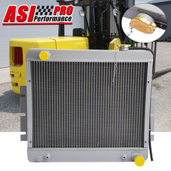 ALUMINUM RADIATOR FOR HYSTER FORKLIFT H135XL H155XL 4.3L GAS GM VORTEC ENGINE US