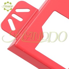 2PCS Mounting Plate 100 Lbs with Powder Coat, for Tool Storage Full Plate Red