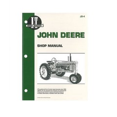 SHOP MANUAL Fits John Deere A B D G H M MT Tractor