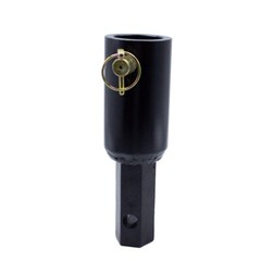 Heavy Duty Auger Bit Adapter Conversion 2-9/16 inch female Round to 2″ Male Hex