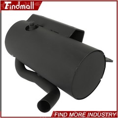 Findmall Black Muffler Silencer 6732282 For Bobcat Loader 463 S70 Kubota Engine