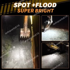LED Work Lights 12v 24V Flood Lamp pods for Truck Tractor Boat UTV ATV Trailer
