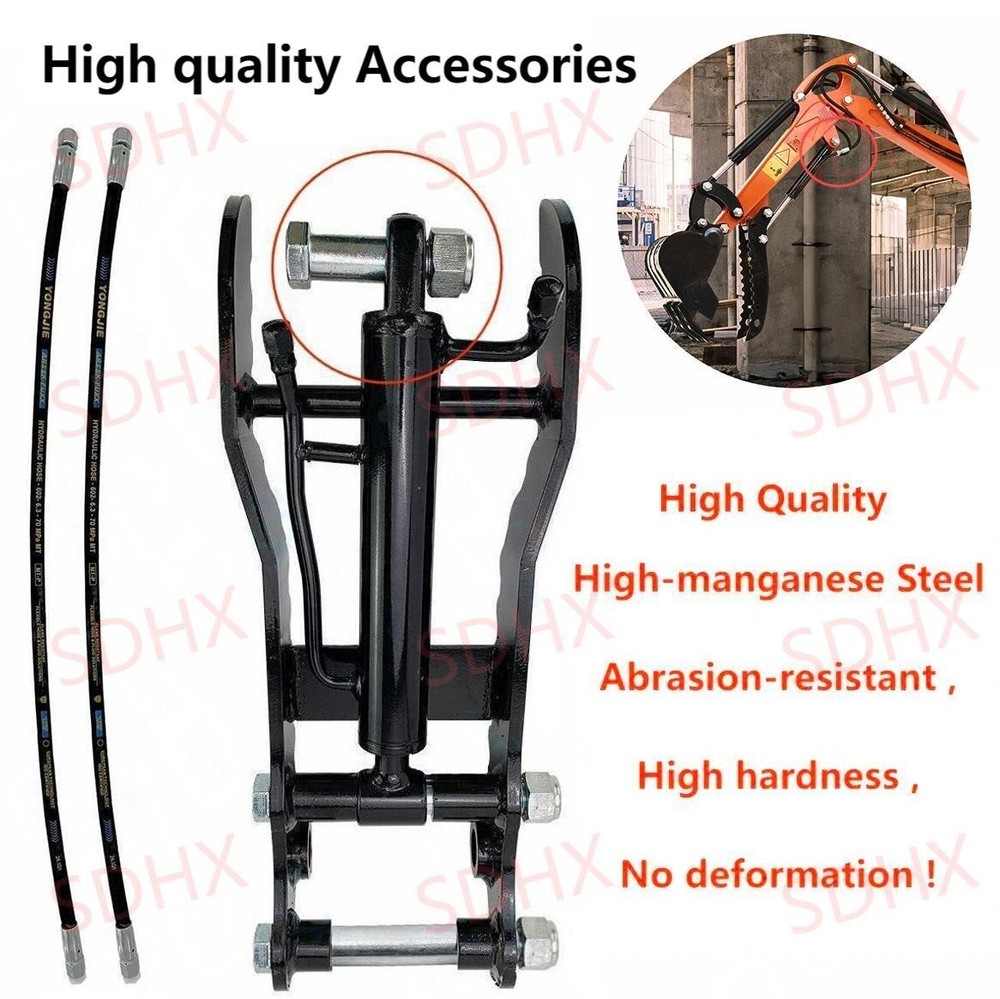 Hydraulic Thumb Clip Mini Excavator Digger Attachment Hydraulic Hoses,TYPHON