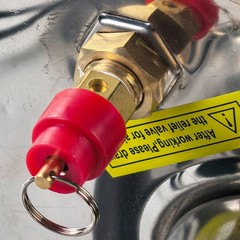 J-47912 Diesel Fuel Priming Tank Remove Air Lock for DD13 DD15 Semi Truck Engine