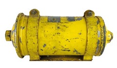 Tractor Air Filter Housing Canister Painted Yellow