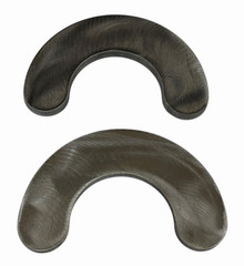 (2) Weld On Wear Plate Ears for Quick Attach Loaders 3 In Pin 3/8 Thick