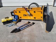 Skid Steer Attachment Wolverine 750 Hydraulic Hammer/Breaker Bobcat CAT CASE