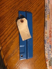 English Ford Tractor Plate, NOS