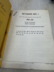 IH International UCC-221/263 POWER UNIT PARTS MANUAL BOOK CATALOG DIESEL ENGINE
