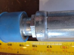 GENUINE OEM CAT HYDRAULIC HOSE ASSEMBLY 2081572 16 inches x 1 inch