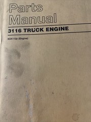 CATERPILLAR 3116 Truck Engine Parts Manual 9GK1-Up June 1999 English French